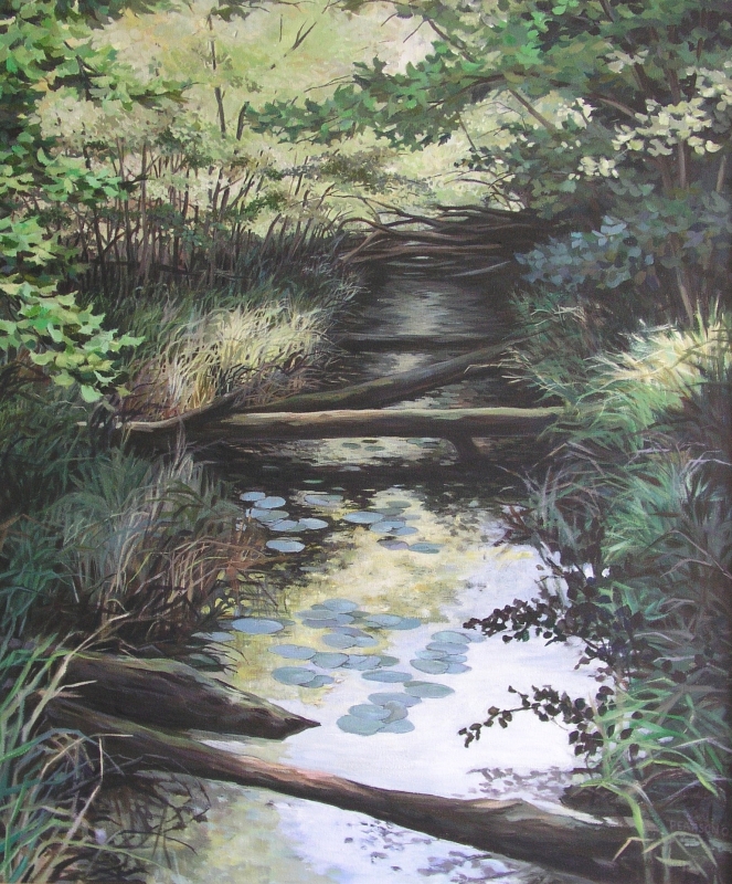 susan-phelps-pearson_ice-age-trail-i-summer_acrylic-on-canvas_32-x-37