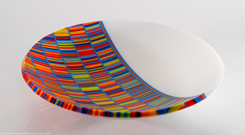 25 - Steve Immerman | DNA_a | Kilnformed glass -  15x15x3 | $1895