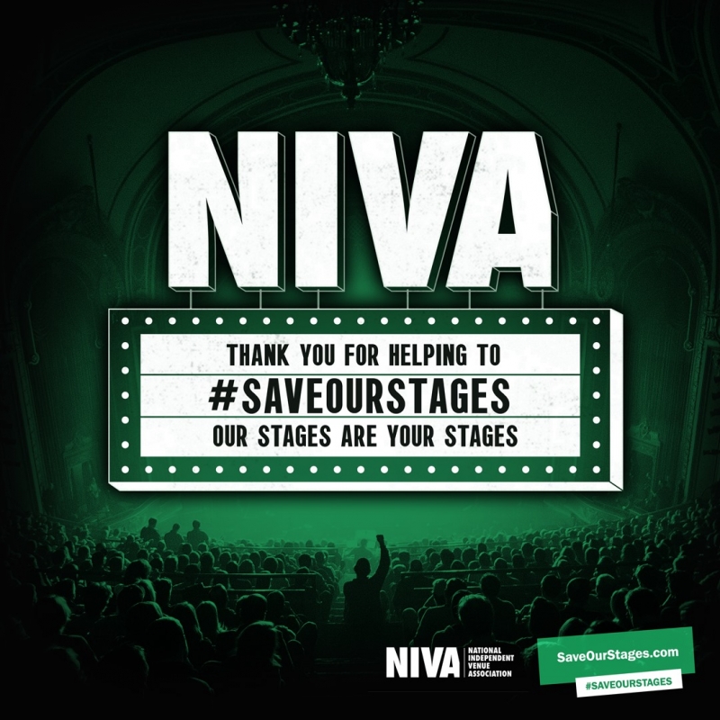 Statement from Pablo Center and NIVA regarding passage of the Save Our Stages Act