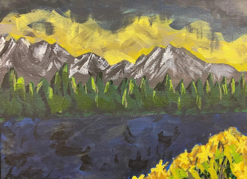 Altoona HS - Brett Thompson - Landscape Painting | Acrylic - 11x14