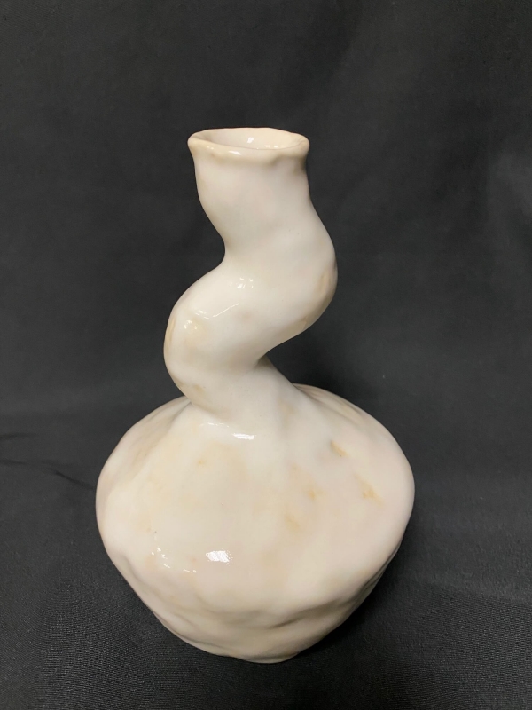 Altoona HS - Lauren Theyerl - Hand built Bottle | Ceramics - 7 inches