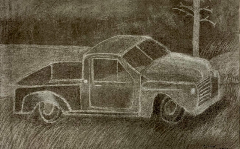 Augusta HS - Connor Zwisky - Classic Dream | Charcoal - 12x18