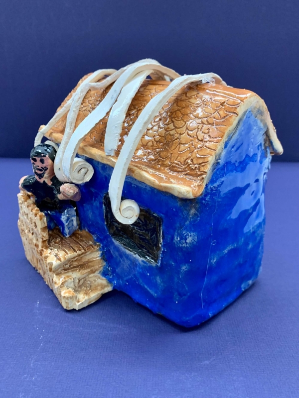 Augusta HS - Michael Randall - Jacobs House  | Ceramic - 7x5x3