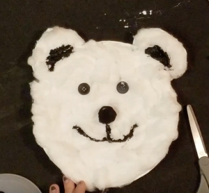 Paper Plate Polar Bear - Arctic Circle Series