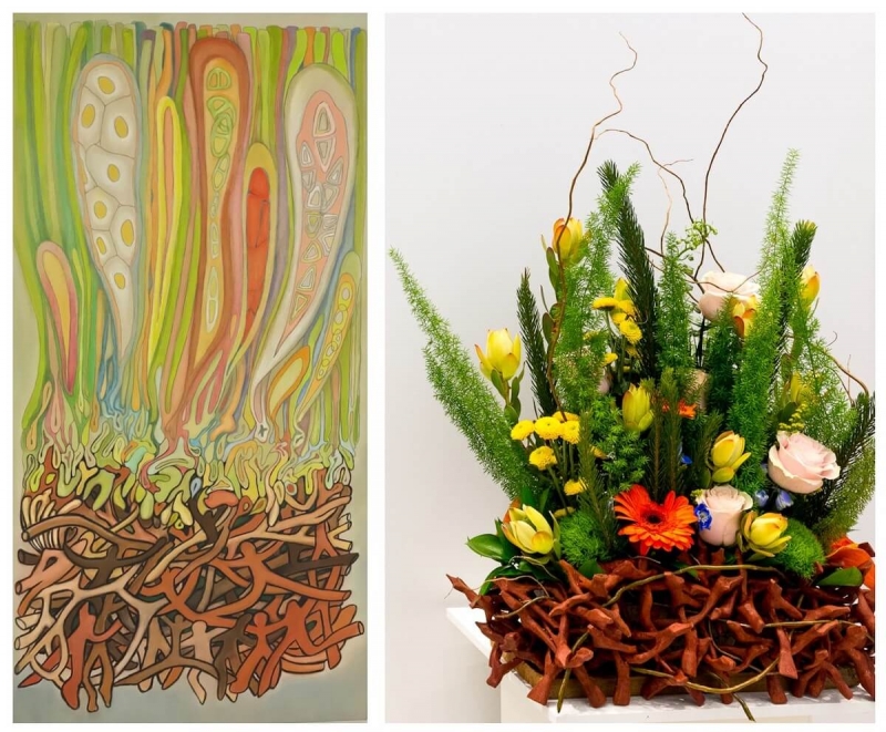 Lori Chilefone-Visual Artist and Shaun Christensen-Christensen Florist And Greenhouses