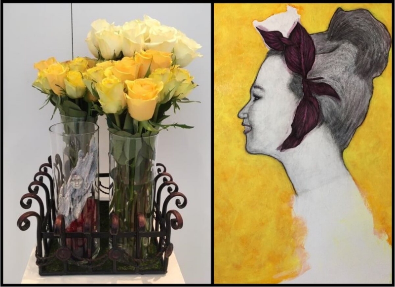 Lynn Hobart-Visual Artist and Sadie Hamill Sarah French-Floral Designers