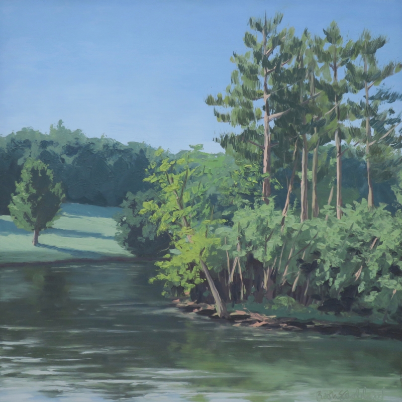 Greenfield Park by Beth Stoddard -12 x 12 | $400