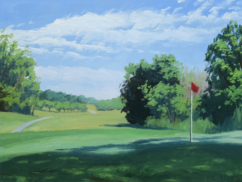 Oakwood Park Golf by Beth Stoddard - 12 x 16 | $475