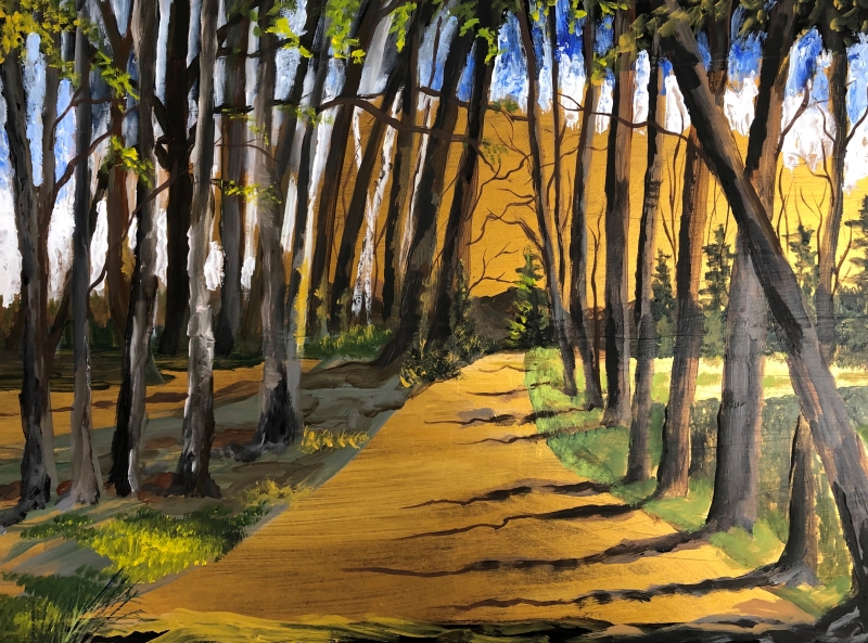 Private Drive Irvine Park by Jan Balow -16 x 20 | $300