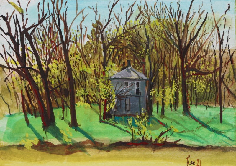 River House by Lee Fairbanks - 7.5 x 5 | $50