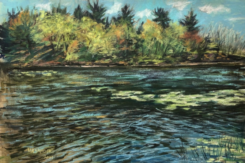 Brauns Bay Spring by Maureen K Skroski - 12 x 18 | $500