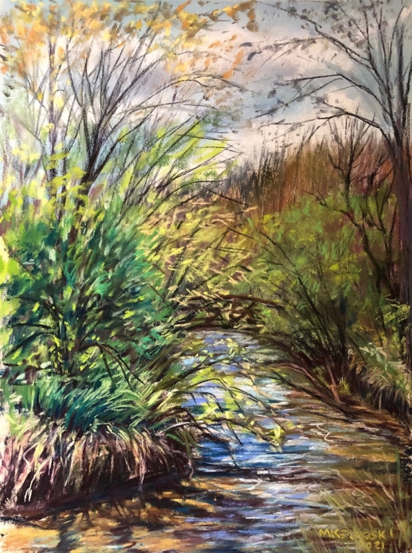 Lowes Creek Park by Maureen K Skroski - 9 x 12 | $325