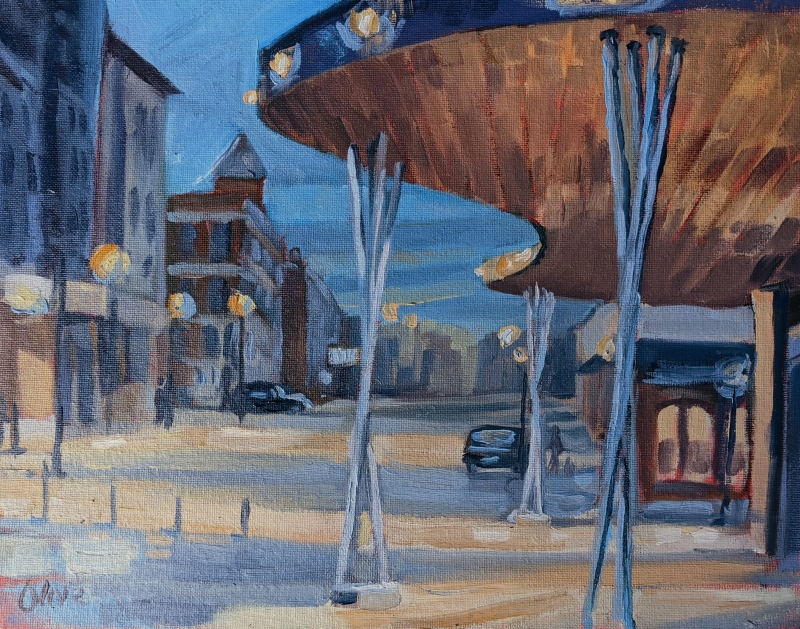 Evening Lights by Michael Olive - 11 x 14 | $395