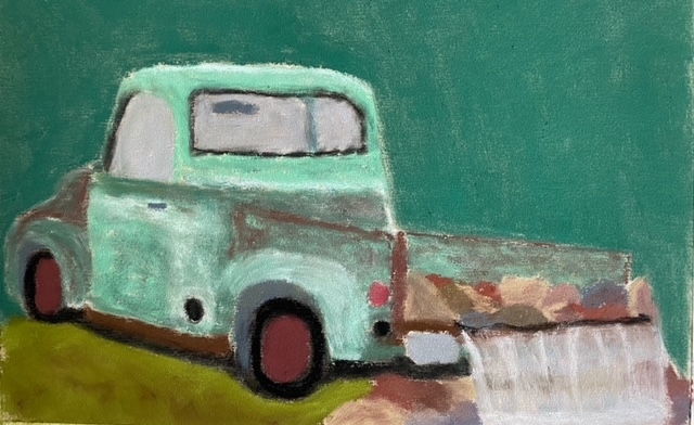 Ford 100 by Susan Estill - 12 x 8 | $200 unframed