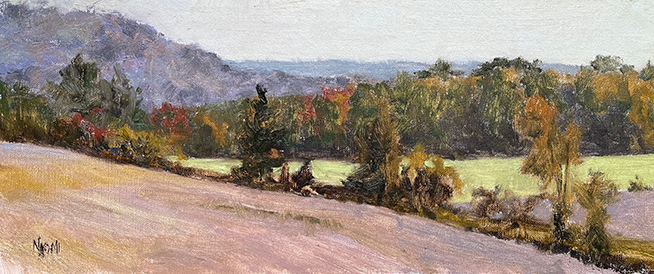 Autumn Harvest by Naomi Tiry Salgado - 6 x 16 | $375