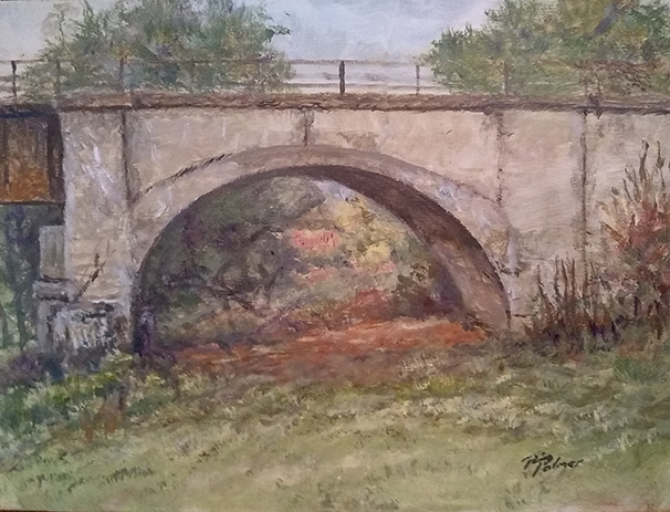 Soo Line Arch by Randy Palmer - 9 x 12 | $450