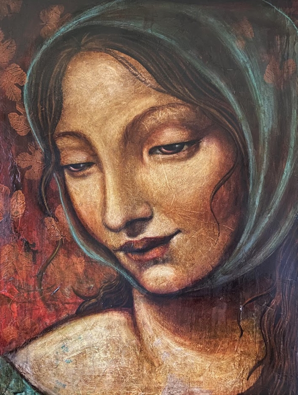 mary-catherine-solberg_blue-scarf_mixed-media_-48x36_-3900